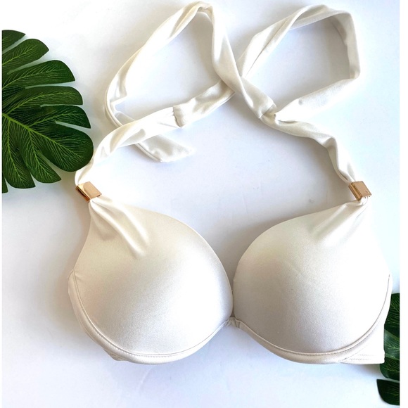 Victoria's Secret Other - Victoria’s Secret White Bikini Top Size 32C